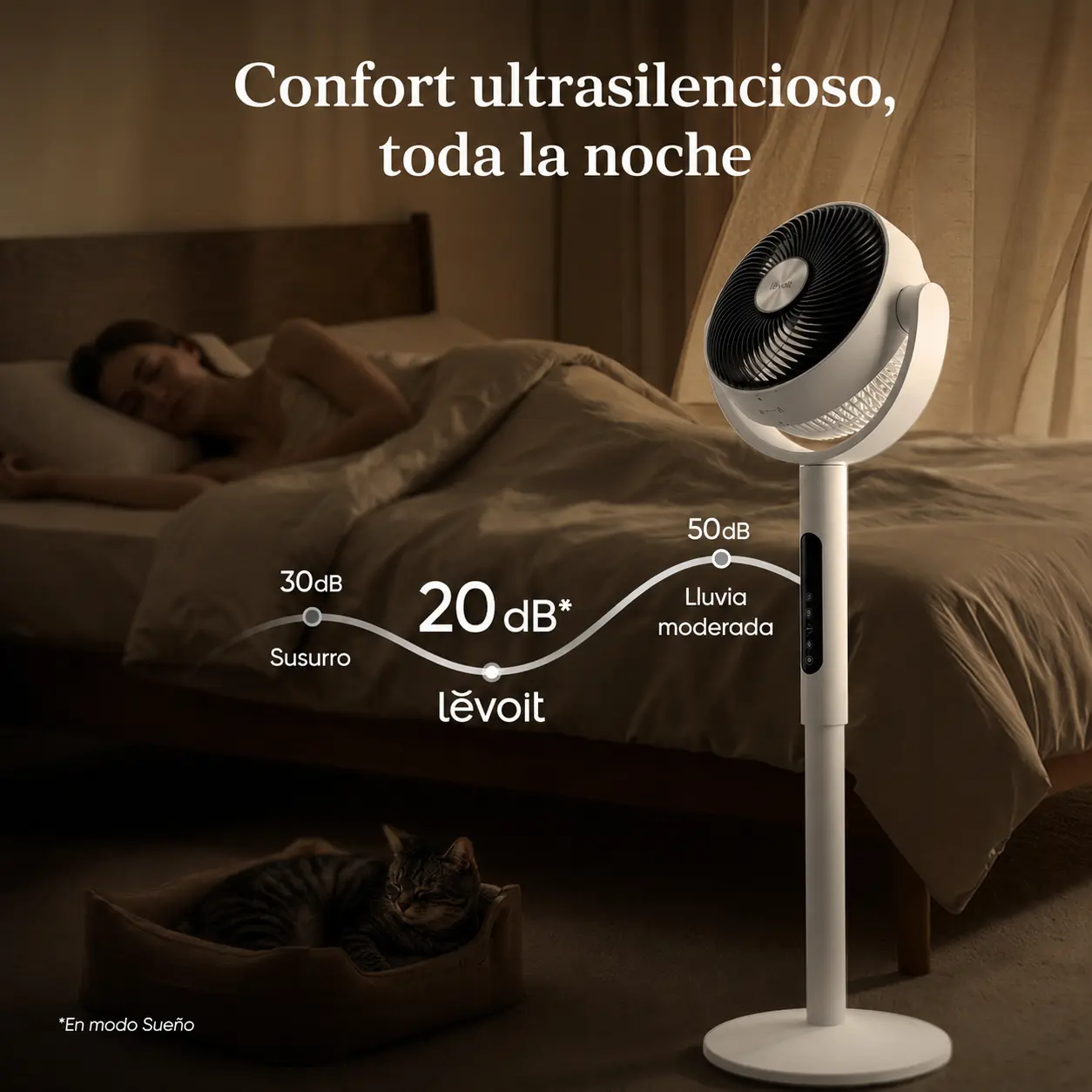 CirculAir 2-en-1 — modo Sueño silencioso — imagen 6